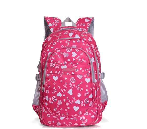 Αδιάβροχα σακίδια τα παιδιά για το σχολείο σε τρία χρώματα, δύο μεγέθη για τα κορίτσια.