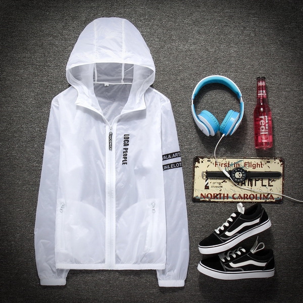 Дамски и мъжки якета слънцезащитни туристически ветровки 19 цветови комбинации