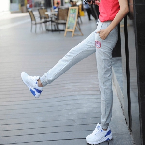 Дамски памучни спортни панталони два модела-три цвята.
