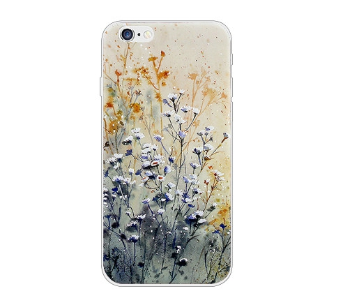 Apple Mobile Shell 4.7 iPhone6 ​​Θήκη σιλικόνης μαλακό μεταφοράς με floral μοτίβα για  τηλέφωνο