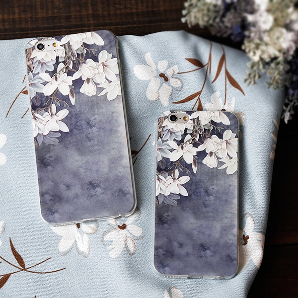 iPhone6 ​​Apple телефон мек силиконов протектор със цветни мотиви за Айфон 6/6s 5/5s, айфон 6p/ 6 sp
