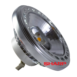 LED Крушка - AR111 40° 15W 12V Бяла светлина