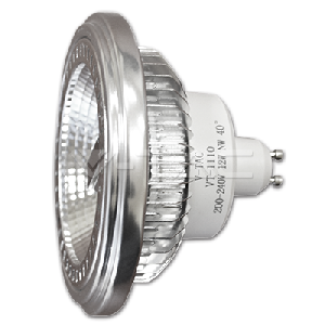 LED Крушка - AR111 12W GU10 Beam 40 Sharp Chip Бяла Светлина