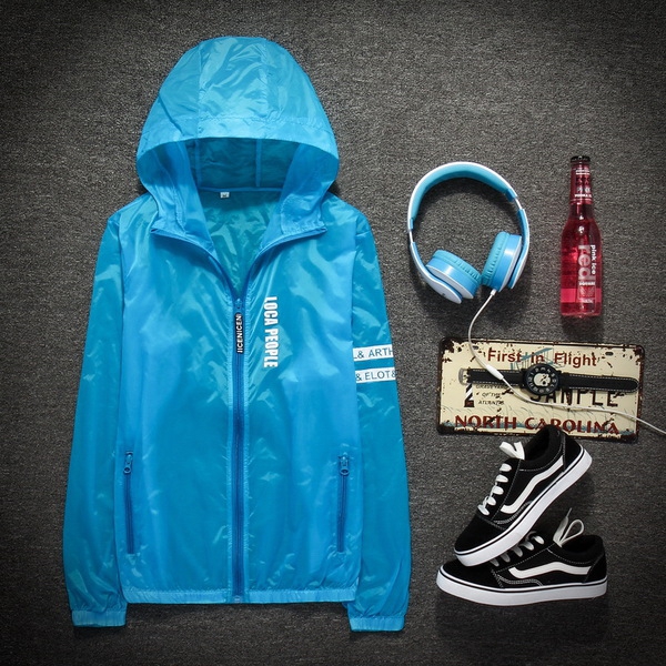 Мъжки слънцезащитни якета туристически ветровки 