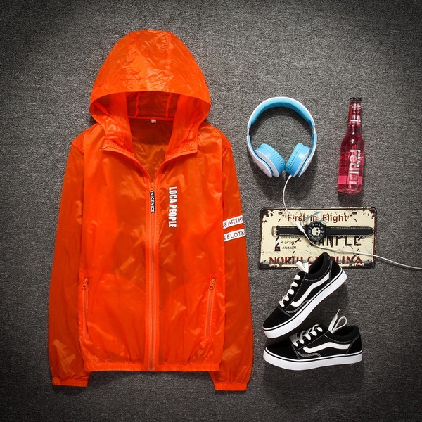 Мъжки слънцезащитни якета туристически ветровки 