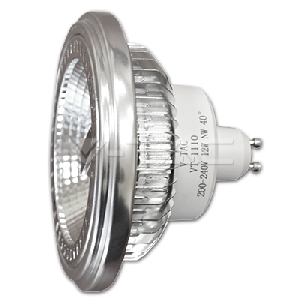 LED Крушка - AR111 12W GU10 Beam 40 Sharp Chip Топло Бяла Светлина