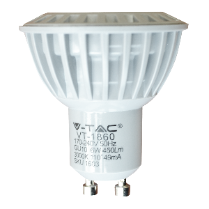 LED Крушка - 6W GU10 COB Пластмаса Топло бяла светлина