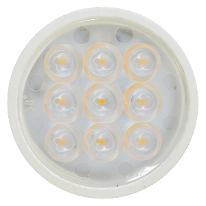 LED крушка - 3W GU10 Пластмаса Топло Бяла