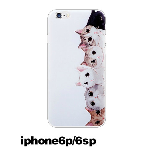 Кейсове за мобилен телефон iPhone 5/5s iPhone 6/6s iPhone 6p/6sp с котета в 2 модела