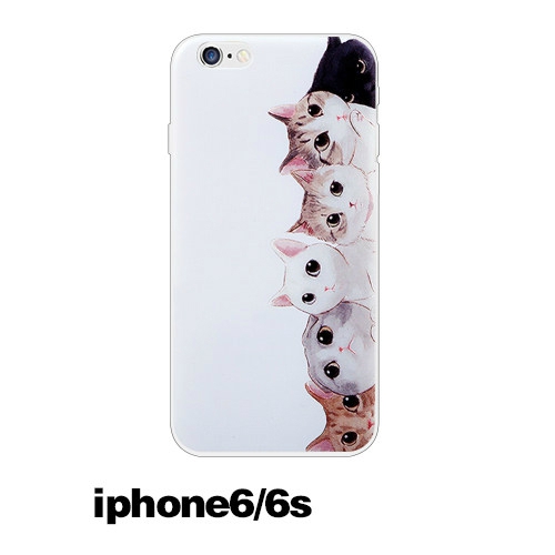 Кейсове за мобилен телефон iPhone 5/5s iPhone 6/6s iPhone 6p/6sp с котета в 2 модела