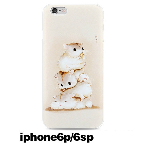 Кейсове за телефони iPhone 6p и 6sp с хамстери в различни модели