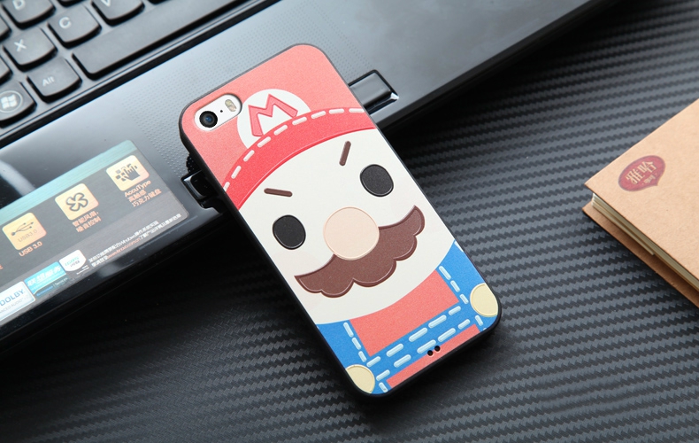 Кейс за iPhone 5S в 23 различни модела - Супермен,Батман,Супер марио,Спайдърмен,тигър,черепи и други