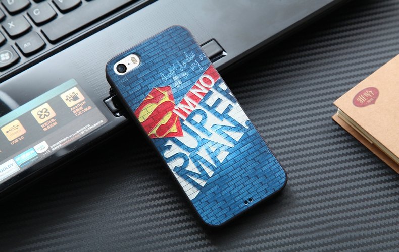 Кейс за iPhone 5S в 23 различни модела - Супермен,Батман,Супер марио,Спайдърмен,тигър,черепи и други