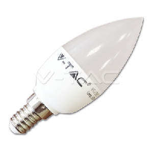 LED Крушка - 6W E14 Кендъл Бяла Светлина