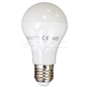 LED Крушка - 7W E27 A60 Термопластик Топло Бяла (стар SKU 4149)