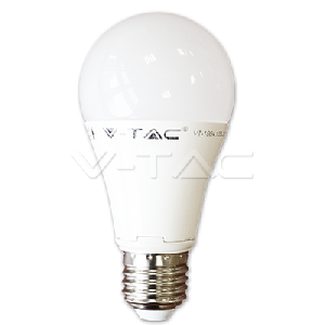 LED Крушка - 12W E27 A60 Термо Пластик Топло Бяла Светлина