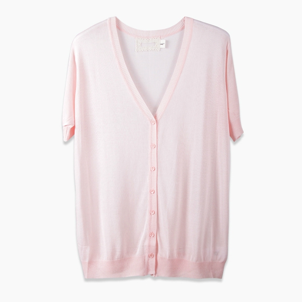 Тънки широки дамски жилетки с V-образна яка в много различни цветови модели