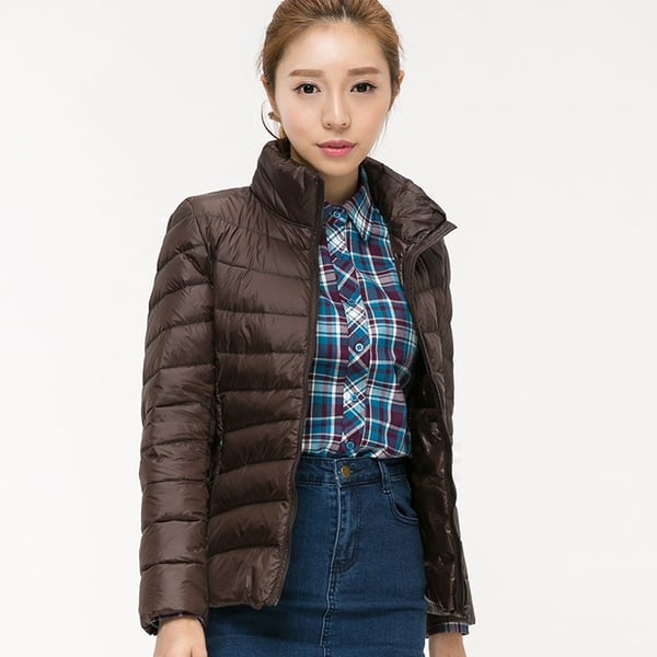 Дамски тънки и къси есенни якета тип слим 15 модела 