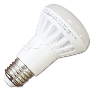 LED Крушка - 8W E27 R63 Топло Бял