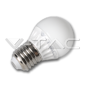 LED Крушка - 4W E27 G45 Epistar Chip Топло Бяла Светлина