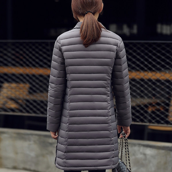 Дамско зимно модерно яке с невероятна комбинация с пълнеж от памук и покривен материал полиестер червено, сиво, черно