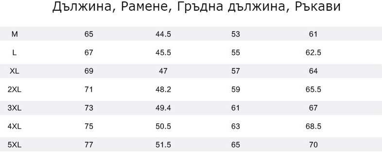Мъжки есенни и зимни якета в 4 модела съчетание в изработката от полиестър и памук