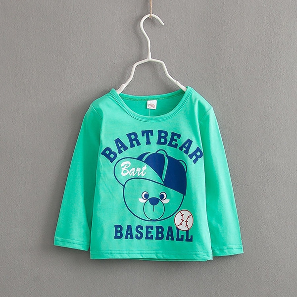 Детски блузки универсални за момичета и момчета червени бели сини розови пони зайче