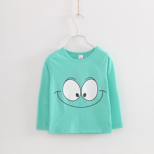 Детски блузки универсални за момичета и момчета червени бели сини розови пони зайче