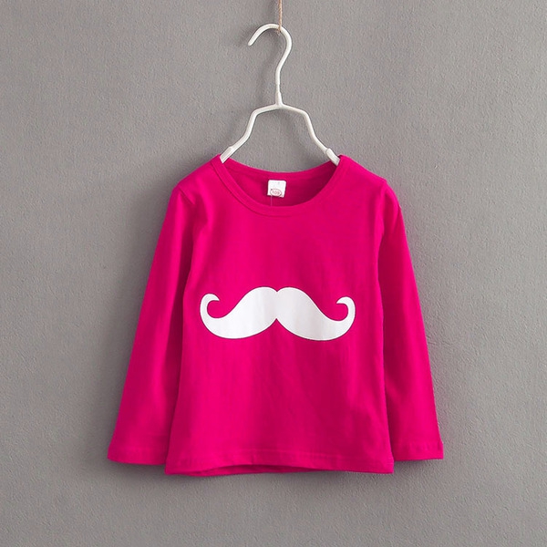 Детски блузки универсални за момичета и момчета червени бели сини розови пони зайче