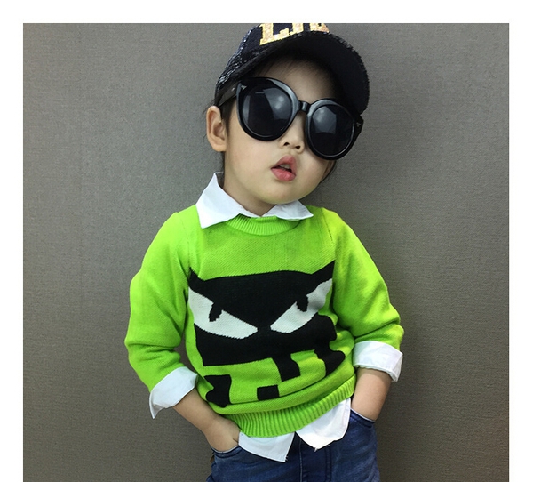 Детски пуловери подходящи за момчета в различни цветове с анимации