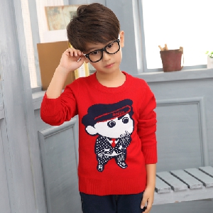 Παιδικά πουλόβερ κατάλληλα για αγόρια σε διάφορα χρώματα με κινούμενα σχέδια
