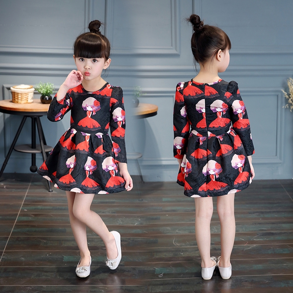 Детски рокли в различни свежи десени