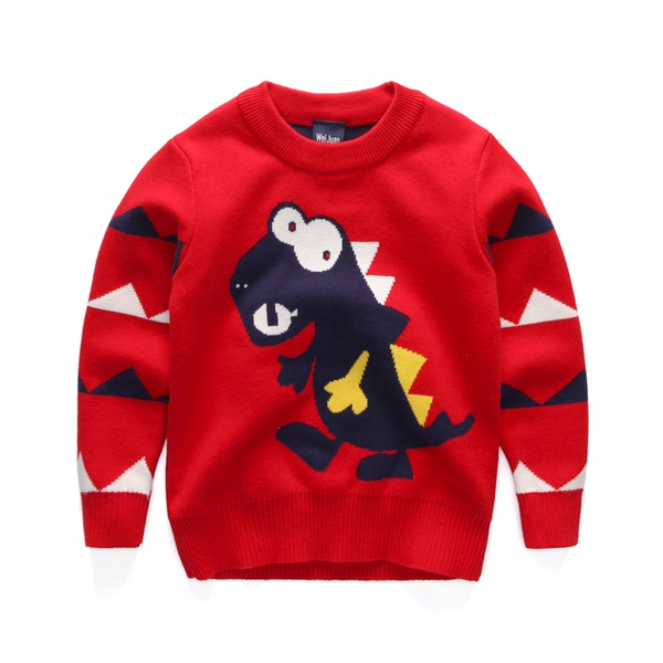 Παιδικό πουλόβερ για αγόρια δεινοσαύρων