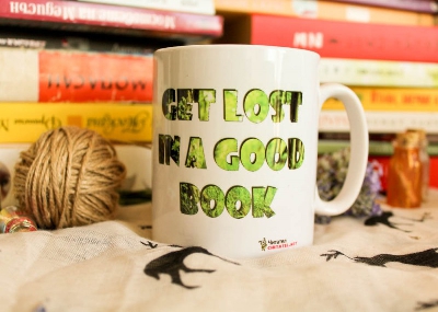 Чаша „Get Lost in a Good Book“