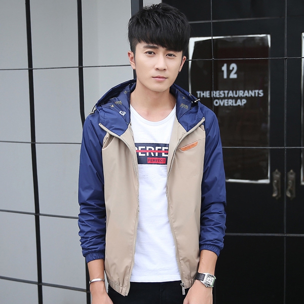 Тънки есенни мъжки якета  с и без качулка -  17 модела 