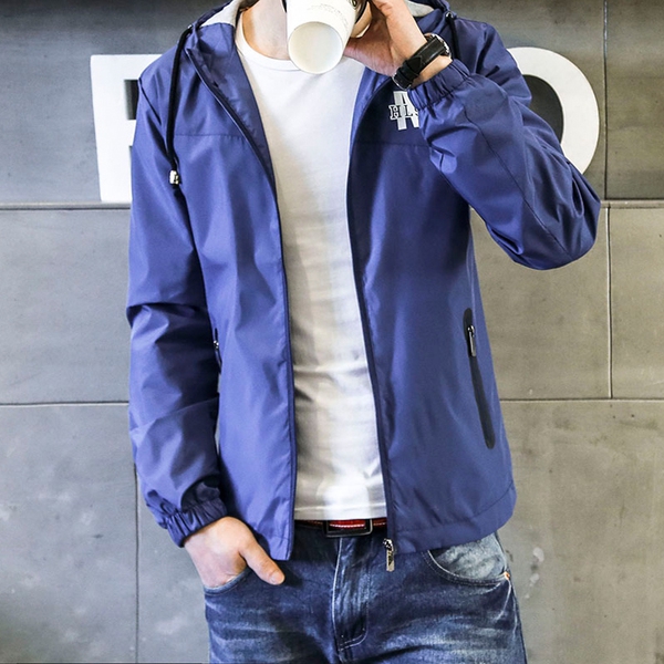 Тънки есенни мъжки якета  с и без качулка -  17 модела 