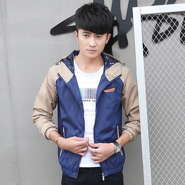 Тънки есенни мъжки якета  с и без качулка -  17 модела 