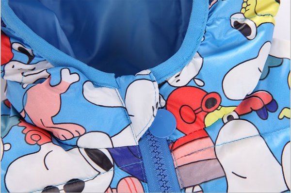 Дебели якета за момчета с анимационни герои.
