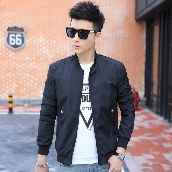 Ежедневни есенни мъжки якета тип слим - 4 модела 