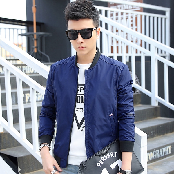 Ежедневни есенни мъжки якета тип слим - 4 модела 