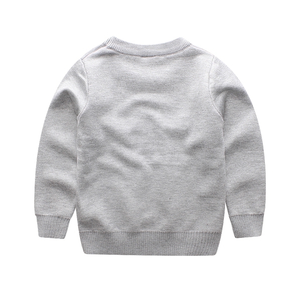 Есенно-зимни пуловери за момчета-Сив Син Зелен Бежов.