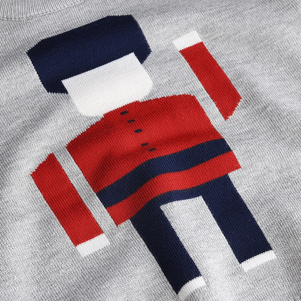 Есенно-зимни пуловери за момчета-Сив Син Зелен Бежов.