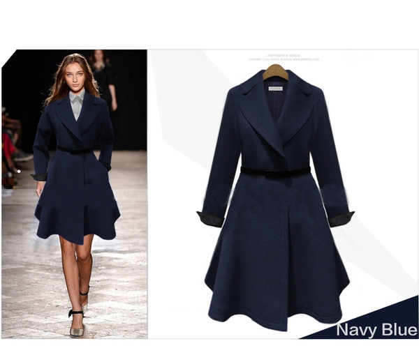 Γυναικείο χειμωνιάτικο παλτό σε τέσσερα χρώματα.