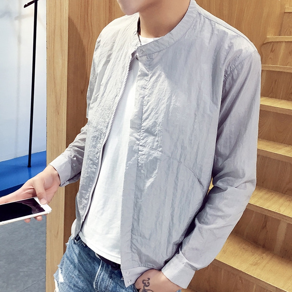 Мъжко тънко яке тип слим в 6 цветови модела 