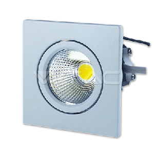 3W LED Луна COB Квадратен Модул - Бяло Тяло Бяла Светлина