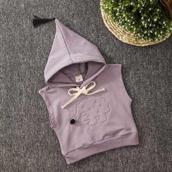 Παιδικό σετ - παντελόνι, μπλούζα και φούτερ με κουκούλα.