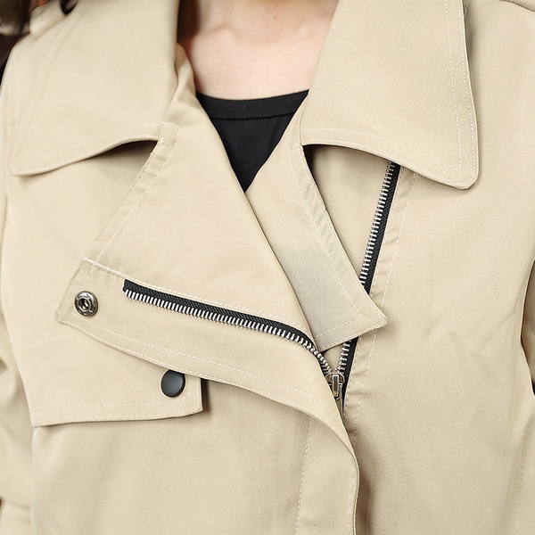 Slim κυρίες κοντό σακάκι με μανίκια 3/4