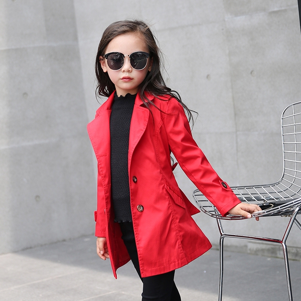 Παιδικά φθινοπωρινά παλτά για μικρές κυρίες σε δέκα ζεστά χρώματα.