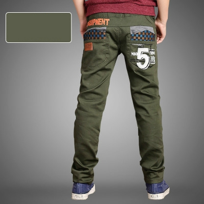 Παιδικάα παντελόνια για αγόρια  σε καφέ, μπλε, πράσινο, πορτοκαλί, μπεζ χρώμα για την  άνοιξη το  χειμώνα και το φθινόπωρο