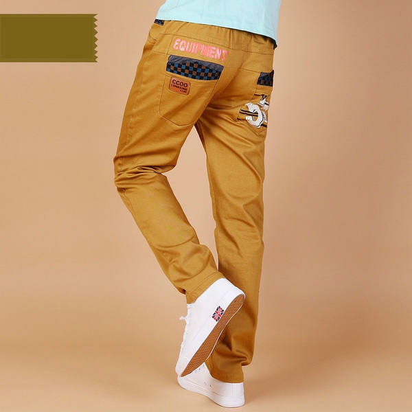 Παιδικάα παντελόνια για αγόρια  σε καφέ, μπλε, πράσινο, πορτοκαλί, μπεζ χρώμα για την  άνοιξη το  χειμώνα και το φθινόπωρο